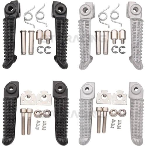 Motorcycle Accessories Front&Rear Foot Pegs Footrests For Yamaha YZF R1 1992-2019 R6 1999-2012 2003-2017 YZF R6S 2003-2008