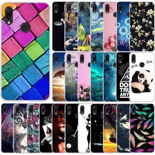 Case for Xiaomi Redmi Note 7 Case Cover Silicon Phone Case for Xiaomi Redmi Note 7 Cover Case Candy Funda for Redmi Note 7 Coque