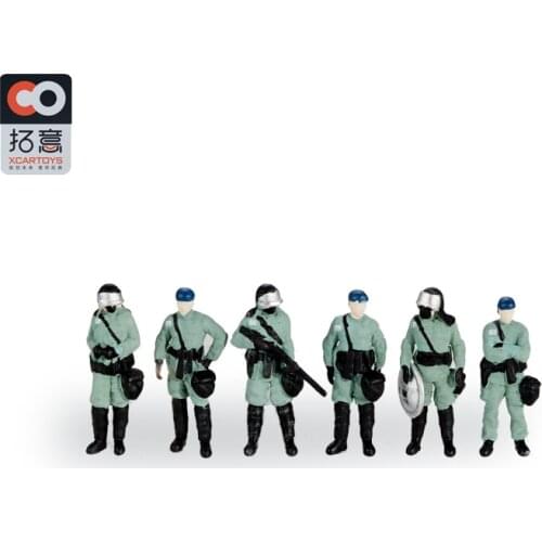 Super mini resin figure 1/64 model Hongkongpolice