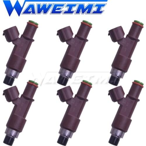 WAWEIMI 6x OE 16611-AA700 Fuel Injector Nozzle For Subaru Outback B9 Tribeca Legacy 06-09 3.0L Car Accessories 16611AA700