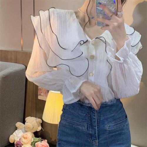 Женские рубашки с длинным рукавом Fuyubetter China At AliExpress