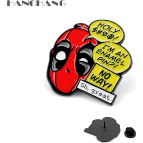 Creative Trinket Brooch Pin Funny Cartoon Enamel Pin Metal Badges Brooches&Pins Jewelry Gifts