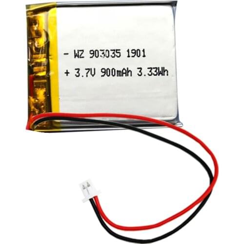 Lithium battery 702535 (600mAh) watch desk lamp USB fan electronic scale 3.7V polymer lithium battery