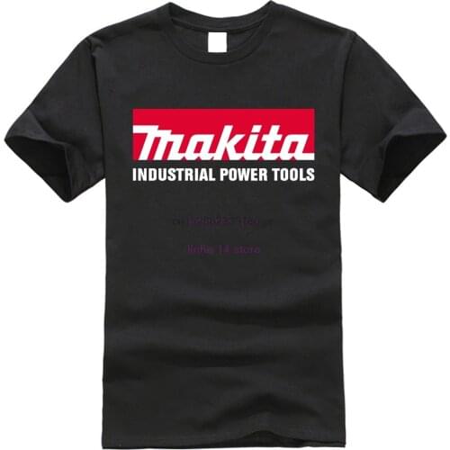 Makita Power Tools T-Shirt Sz S - Man Fashion Round Collar T Shirt Top Tee T Shirt Brand Male Short Sleeve Top Tee