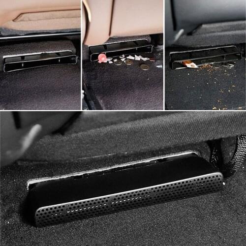 For Peugeot 4008 2014-2020 Under Seat Floor Rear AC Heater Air Conditioner Duct Vent Cover Grill Outlet Cover Trim