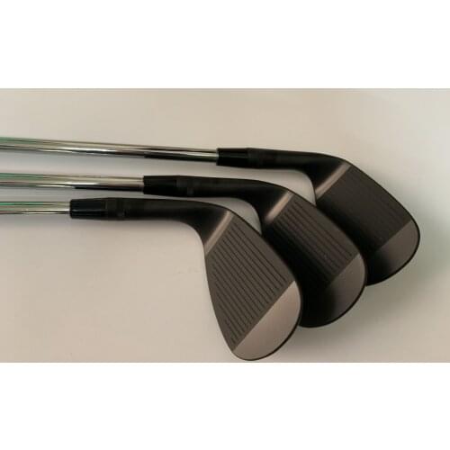 Brand New SM8 Wedges SM8 Golf Wedges Black Golf Clubs 48/50/52/54/56/58/60/62 Degrees Steel Shaft With Head Cover