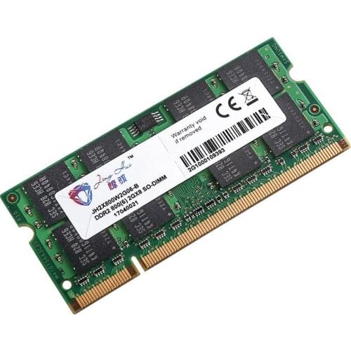 Shock They Laptop Memory Ram DDR2 800MHz 2GB 1.8V For Notebook SODIMM Memoria Compatible with DDR 2 2GB PC2-6400S SO-DIMM