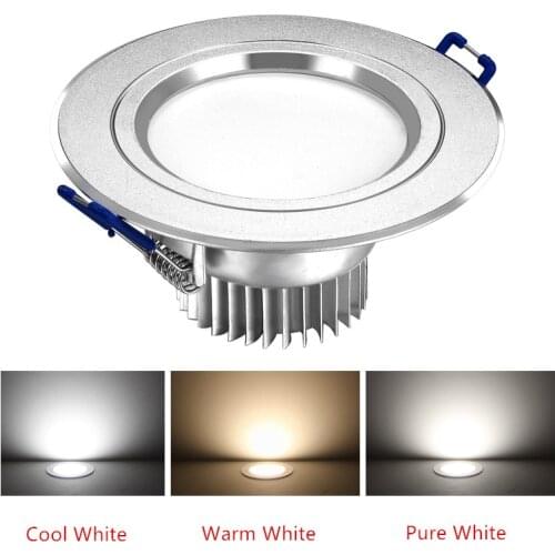 Wholesale 3W 5W 7W 12W LED downlight Epistar LED ceiling lamp Recessed Spot light AC220V 230V for home illumination