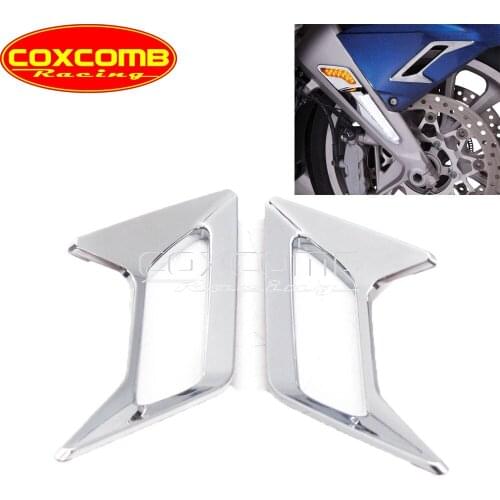 ABS Front&Rear Side Panel Vent Trims Fender Vent Trims Accent Cover Bezel Decorative for Honda Gold Wing GL 1800 Tour DCT Airbag