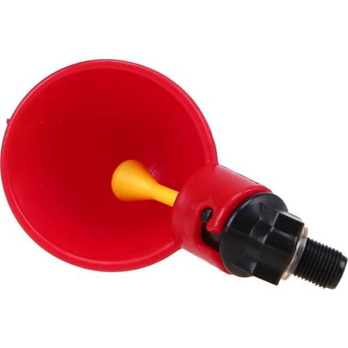 1Piece Poultry Chicken Drinker Cup Pet Bird Waterer Parrot Quail Water Drinking Dispenser Cup Bowl Tool for Farm Animal Supplies