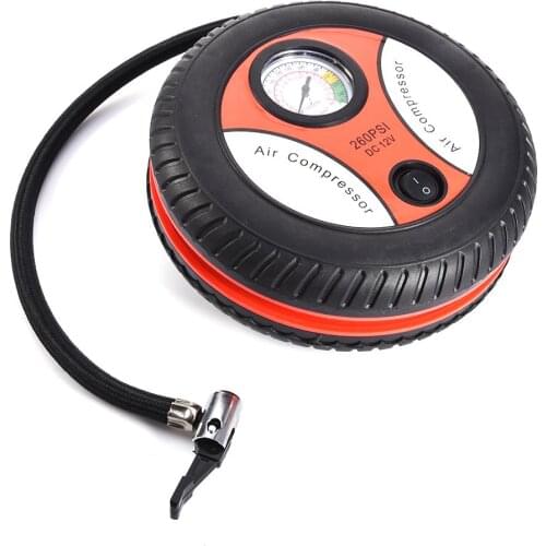 DC 12V Portable Car Air Compressor 260PSI Portable Electric Mini Tire Inflator Air Compressor Car Auto Pump 120~150W Dropshiping
