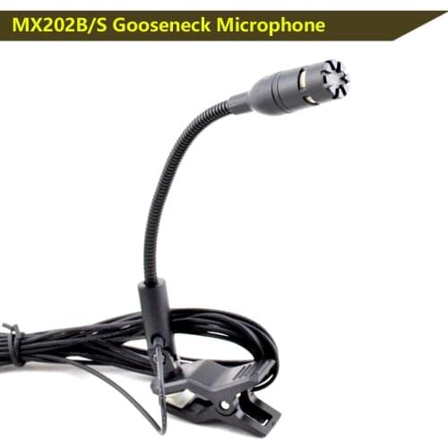 Shure Microphone MX202B/S Microflex overhead microhone ceiling microphone
