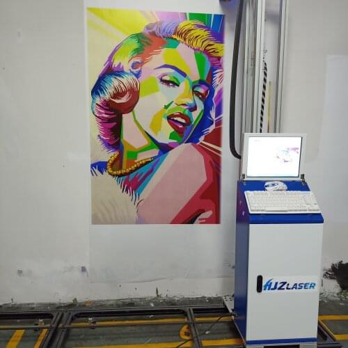 Touch Screen PC Build In 3D Printers For Wall Mural Painting Machine Zeescape Wall Printer Vertical