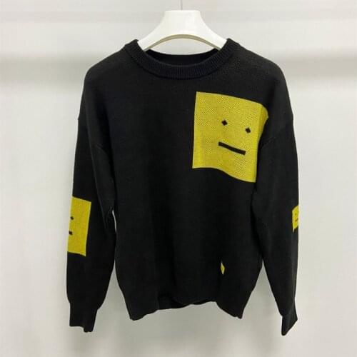 2021 AC New Autumn Casual Ladies Sweater Print High Quality Women Sweater Loose Fashion Elegant Round Neck Female Sweater T292