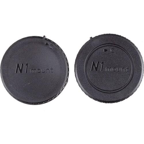 50Pairs/lot camera Body cap + Rear Lens Cap for Nikon N1 mount J1 V1