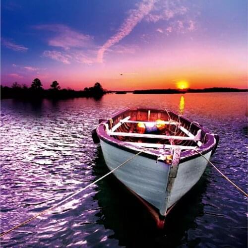 LaoJieYuan DIY Diamond embroidery,Sea,full drill diamond painting Cross Stitch Rhinestone,3d mosaic diamond wall decoration