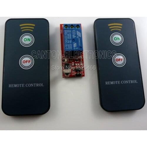 DC 12V 1CH IR Infrared Remote Control Switch Relay Board