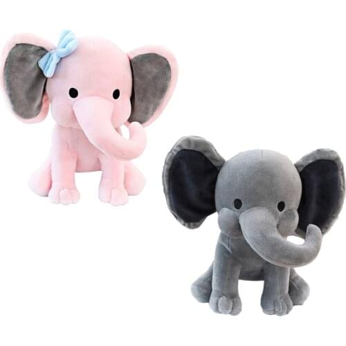 Baby 25cm Elephant Doll Plush Stuffed Animal Toy Christmas Birthday Gift