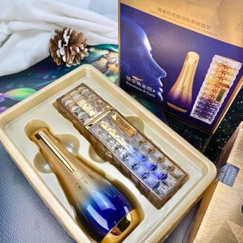 Squalane stay up night essence water massage import instrument moisturizing, moisturizing and brightening two-piece set