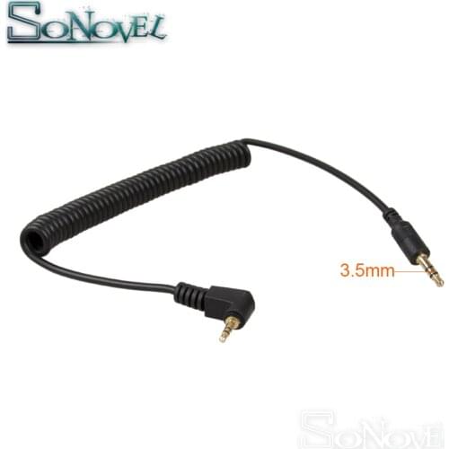3.5mm-C1 / 60E3 Remote Control Shutter Connect Cable Cord for Canon 1500D 850D 800D 760D 750D 200D 80D 77D Pixel TW-283 T3 T8