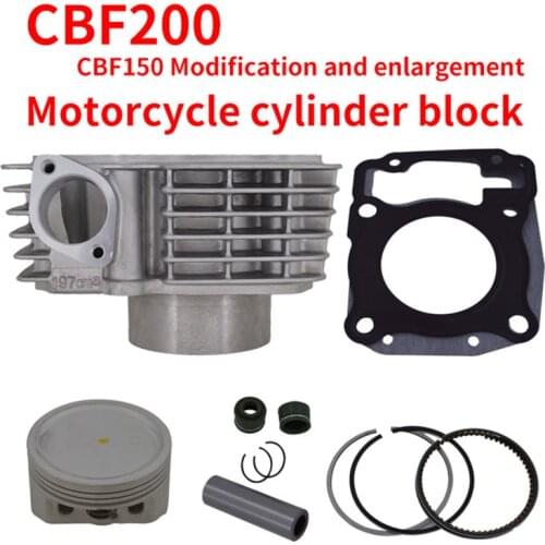 Motorcycle Cylinder Kit Big Bore 63.5mm 65.5mm For Honda XR150 CBF150 Upgrade 185cc 200cc Modified Direct Replacement
