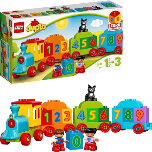 LEGO 10847 DUPLO Number Train Toy Education Large Bricks Set