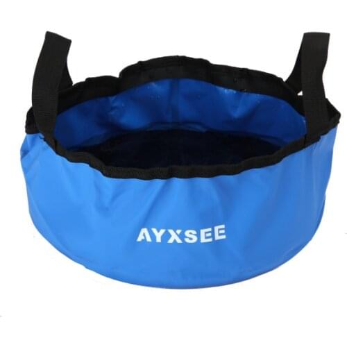 Fonoun Water Bags Camping Fishing Bucket 7.5L Foldable Portable PVC Thicken FNS600