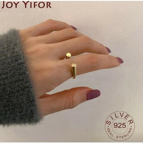 Minimalist 925 Sterling Silver Engagement Rings New Fashion Luxury Jewelry for Women Elegant Party Accessories Gifts