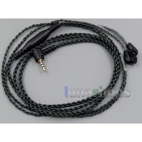 EachDIY 2.5mm TRRS Earphone Silver Plated OCC Foil PU Cable For UE18 UE11Pro UE10pro UE7Pro UE4Pro LN005653