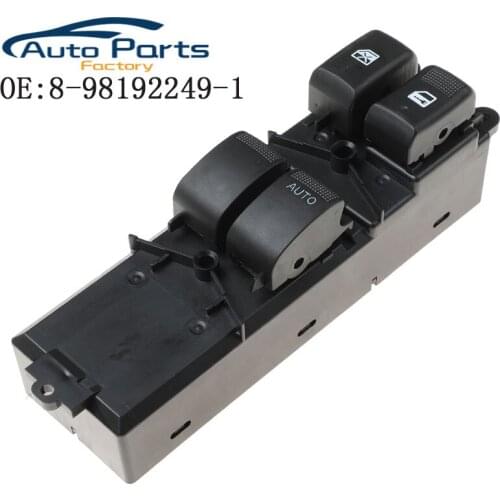 New 18 Pins Electric Window Control Mater Switch For Isuzu D-Max 2011-2019 8-98192249-1 8981922491