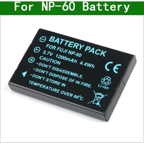 NP-60 Camera Battery For Drift HD HD170 Stealth HD720 For Kodak KLIC-5000 For Pentax D-Li2 For Ricoh DB-40 For Olympus LI-20B