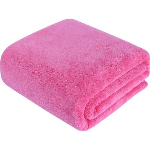 Solid Color Microfiber Bath Towel Absorbent Quick-Drying Adult Beach Hotel Bath Skirt Soft Thickened Shower Washcloth
