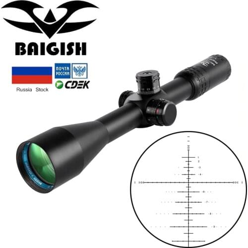 BAIGISH 5-25x50 Z1000 FFP Sight Hunting Scope Tactical Rifle Scope Side Parallax Adjust Sniper Air Rifle Scope