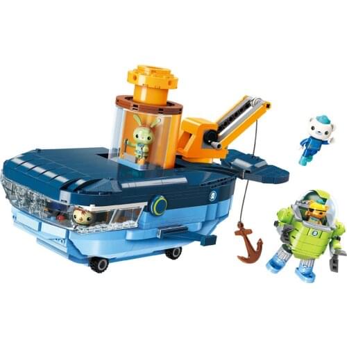 The Octonauts Barnacles Kwazii Peso Tweak Building Blocks Model Sets Kids Toy Toys & Hobbies 3714