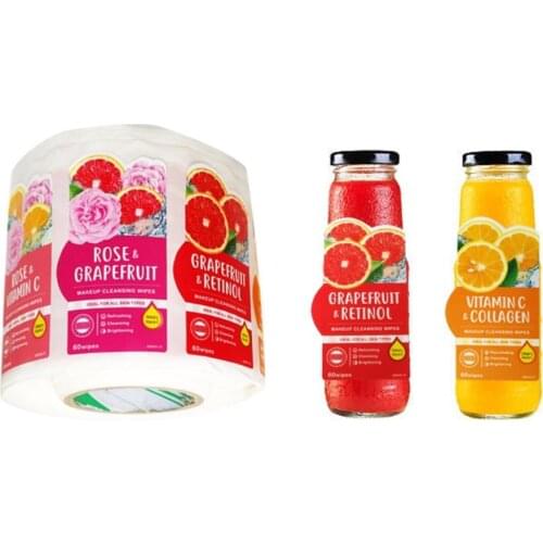 Custom Products Logo Adhesive Sticker Label Heat Transfer Die Cut Security For your business