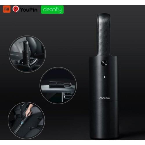 Xiaomi Youpin Cleanfly Coclean Portable Car Handheld Vacuum Cleaner Wireless Mini Dust Catcher Home Appliance Strong Suction