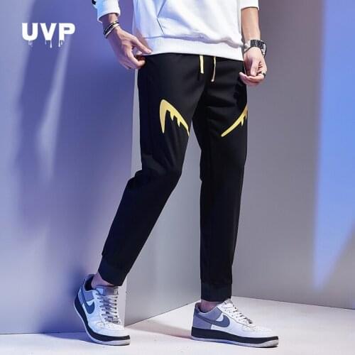 Sports Pants Male Elastic Waist Sweatpants Joggers For Men Tracksuit Trousers Track Pants Mens Fashion Casual Gym Clothing