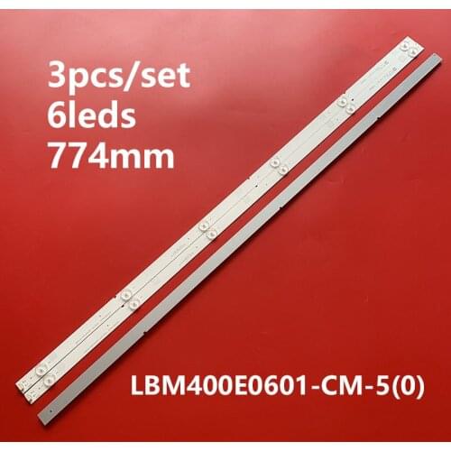 LED Backlight strip 6 lamp For Sharp 40"TV LBM400E0601-cm-5(0) LC-40LE280X Runtbb473wjzz