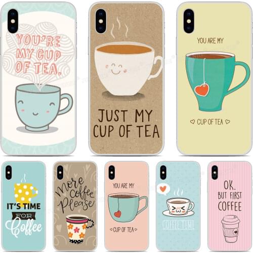 Funny Tea Coffee TPU Soft Silicone Phone Case For Google Pixel 5 5XL 4XL 2 3 4 4A 4G 5G 3A XL 2XL 3XL Lite Cover Case Fundas