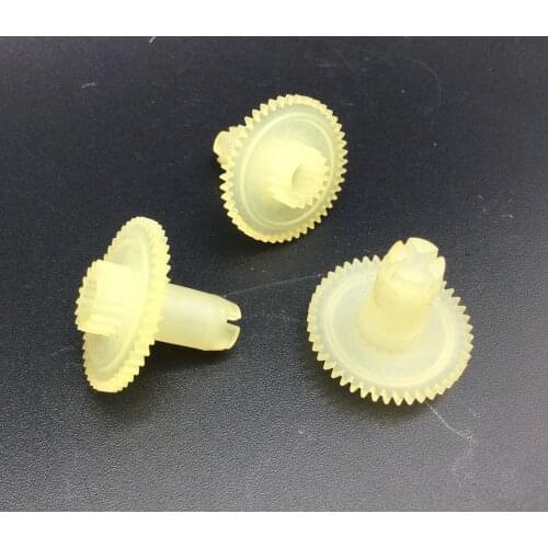 3pcs Plastic gear for cassette deck audio fax machine copier CD/VCD/DVD/LD player