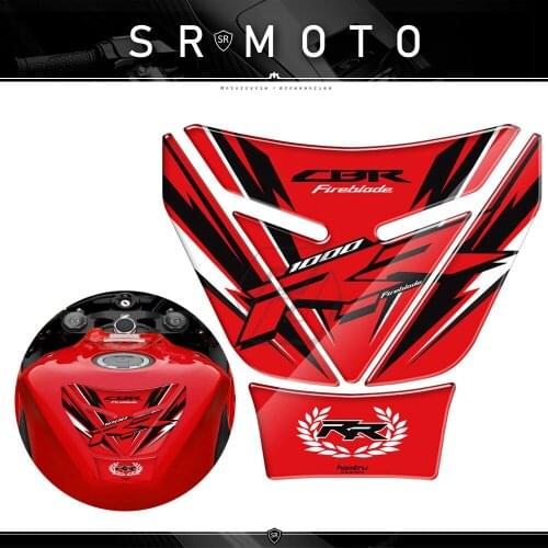 3D Motorcycle Gas Tank Pad Protector Case for Honda CBR1000RR Fireblade Tankpad 2008-2016