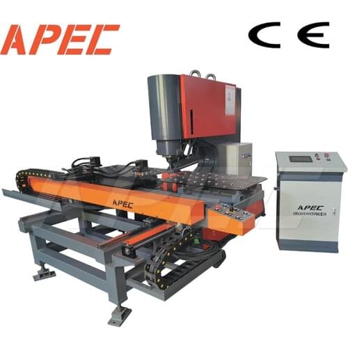 APEC CNC Hydraulic punching machine auto feeding