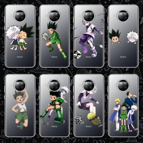 Anime Hunter Hunters Phone Case Transparent for Xiaomi mi Redmi note 10 t 8 9 pro lite 11 Samsung S 8 9 10 20