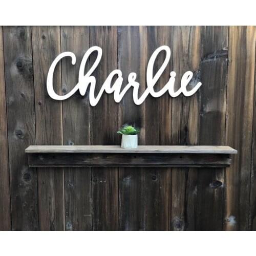 Wooden letters,Wooden baby name,Cursive baby name,Nursery letters,Over the crib name,Nursery decor,Baby name sign,Baby shower