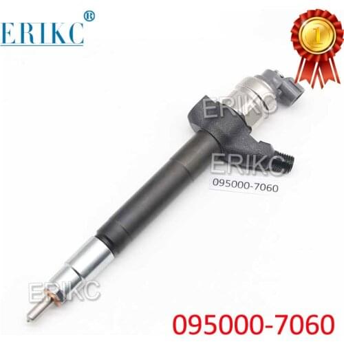 ERIKC 095000-7060 Common Rail Injector Nozzle 0950007060 Diesel Sprayer 6C1Q-9K546-BB For DENSO 7060 Ford Transit 2.4 TDCI