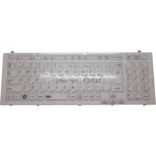 Laptop Keyboard For NEC LL750/DS6 V119802AJ PK130GV1Q00 V119802EJ1 PK130GV1E00 PK130GV1T00 Japanese JP white/black new