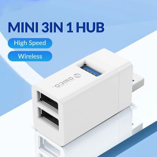 MINI-U32 USB 3.0 Hub Notebook Wireless USB Splitter 3-port Extender USB 2.0 Charge Hub for PC Computer Laptop Accessories