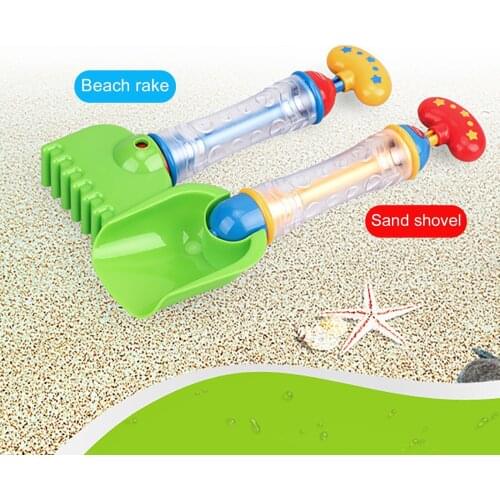 Multifunctional Beach Tool Toy Childrens Shovel Toy Water Spraying Sand-digging Playing Outdoor Summer Toys Strand Speelgoed