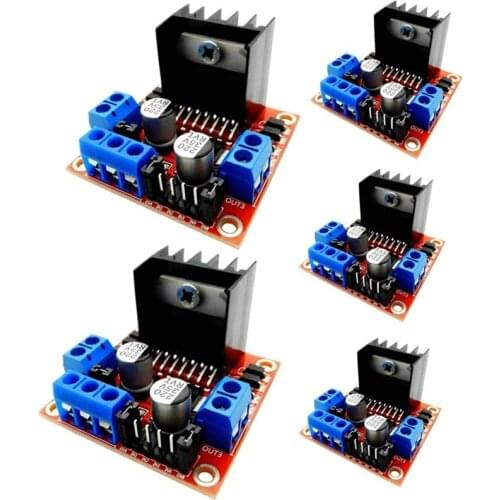 L298N Motor Drive Controller Board Module Double H-Bridge Direct Current Stepper Motor