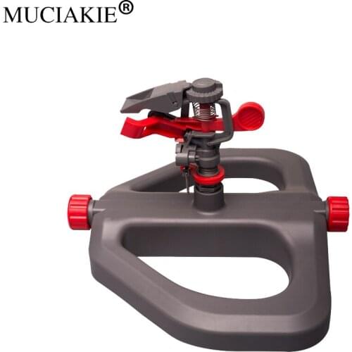 MUCIAKIE 1PC Garden Lawn Sprinkler Automatic 360-degree Rotating Sprinkler Gardening Irrigation